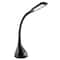 OttLite 11" Black Creative Curves LED Desk Lamp